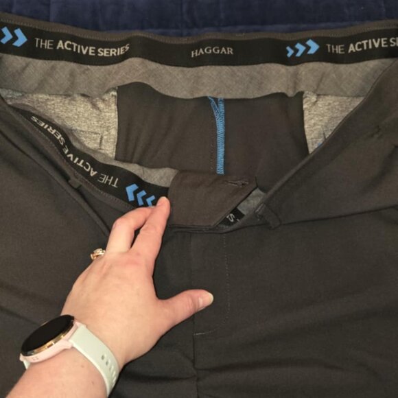 Haggar The Active Series Performance Pant Straight Fit - Picture 3 of 8